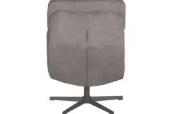 Best Draaifauteuil met hocker Antraciet CH-73.022 Alvar Draaifauteuils