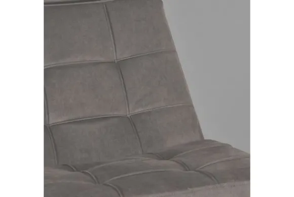 Best Draaifauteuil met hocker Antraciet CH-73.022 Alvar Draaifauteuils