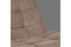 Discount Draaifauteuil met hocker Taupe CH-73.028 Alvar Draaifauteuils