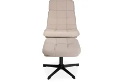 Online Draaifauteuil met hocker Naturel CH-73.004 Alvar Draaifauteuils