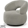 Clearance Draaifauteuil Mushroom GA-80.214 Nusenna Ronde Fauteuils|Draaifauteuils