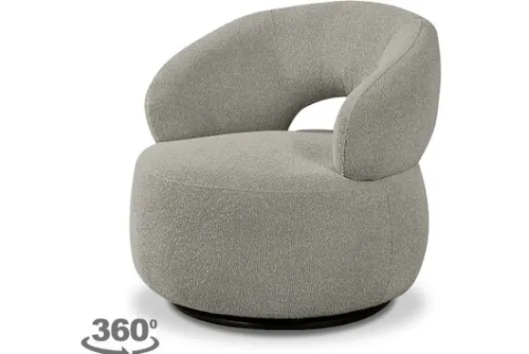 Clearance Draaifauteuil Mushroom GA-80.214 Nusenna Ronde Fauteuils|Draaifauteuils
