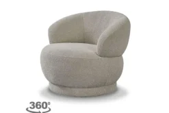 Clearance Draaifauteuil Mushroom GA-80.209 Alvito Ronde Fauteuils|Draaifauteuils