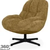 Draaifauteuil Mustard WX-67.010 Huxley Draaifauteuils