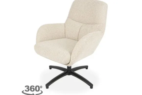 Clearance Draaifauteuil Naturel CH-73.045 Chill Zone Draaifauteuils