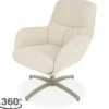 Best Draaifauteuil Naturel CH-73.046 Chill Zone Draaifauteuils