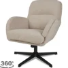Draaifauteuil Naturel CH-73.013 Moss Draaifauteuils