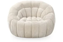 Outlet Draaifauteuil Naturel Elite HC-76.010 Cloud Ronde Fauteuils