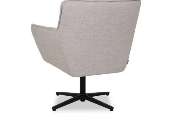 Sale Draaifauteuil Naturel IH-50.203 Ian Ronde Fauteuils|Draaifauteuils