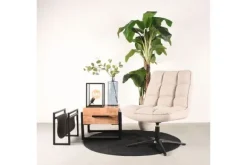 Best Draaifauteuil Naturel WU-65.003 Vince Draaifauteuils