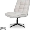 Draaifauteuil Naturel WU-65.006 Vince Draaifauteuils