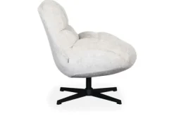 Clearance Draaifauteuil Naturel WX-67.022 Huxley Draaifauteuils
