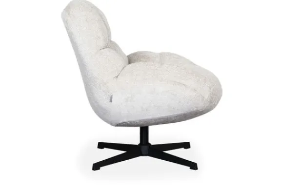 Clearance Draaifauteuil Naturel WX-67.022 Huxley Draaifauteuils