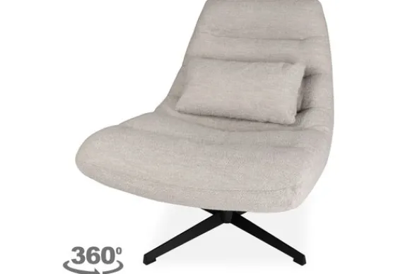 Outlet Draaifauteuil Naturel WX-67.000 Nox Draaifauteuils
