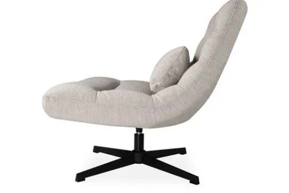 Outlet Draaifauteuil Naturel WX-67.000 Nox Draaifauteuils