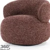 Online Draaifauteuil Rood 96109 Maeve Ronde Fauteuils