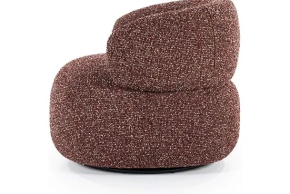 Online Draaifauteuil Rood 96109 Maeve Ronde Fauteuils