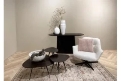 Draaifauteuil Sand Daphne Ronde Fauteuils|Draaifauteuils