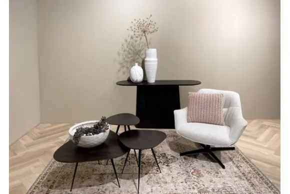 Draaifauteuil Sand Daphne Ronde Fauteuils|Draaifauteuils