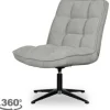 Draaifauteuil Stone WU-65.008 Vince Draaifauteuils