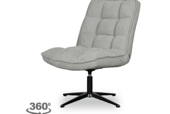 Draaifauteuil Stone WU-65.008 Vince Draaifauteuils
