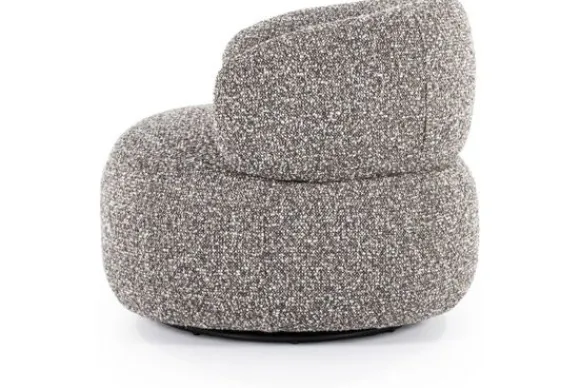 New Draaifauteuil Taupe 96108 Maeve Ronde Fauteuils