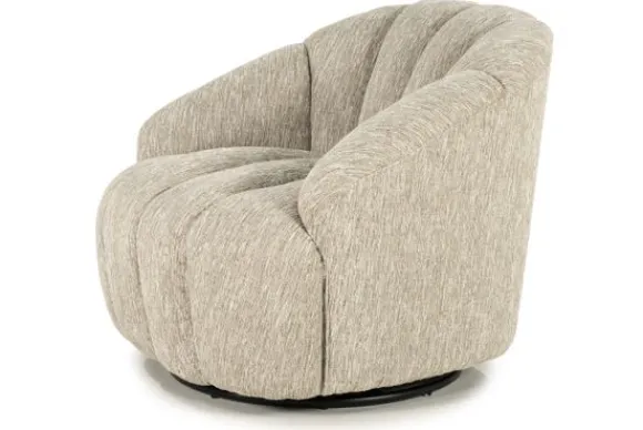 New Draaifauteuil taupe 250187 Sogno Draaifauteuils