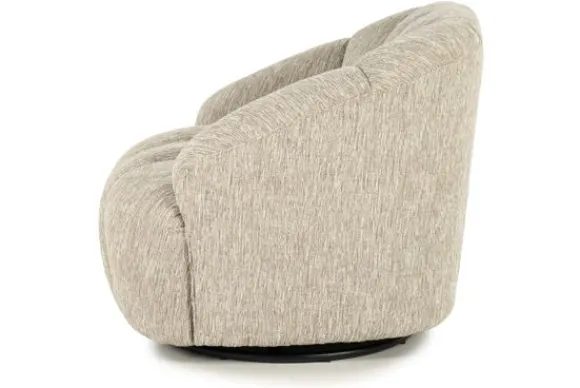 New Draaifauteuil taupe 250187 Sogno Draaifauteuils