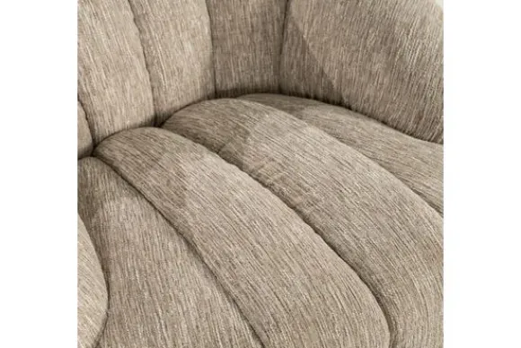 New Draaifauteuil taupe 250187 Sogno Draaifauteuils