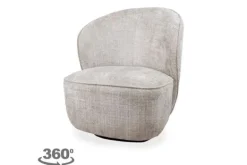 Best Draaifauteuil Taupe Avi Draaifauteuils