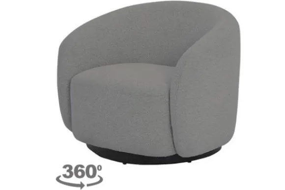 Discount Draaifauteuil Taupe Belfast Draaifauteuils