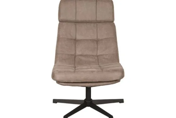 Draaifauteuil Taupe CH-73.002 Alvar Draaifauteuils