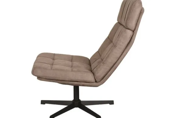 Draaifauteuil Taupe CH-73.002 Alvar Draaifauteuils