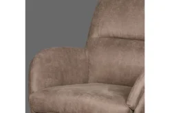 Clearance Draaifauteuil Taupe CH-73.014 Moss Draaifauteuils