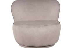 Hot Draaifauteuil Taupe FU-88.013 Bunny Draaifauteuils|Ronde Fauteuils