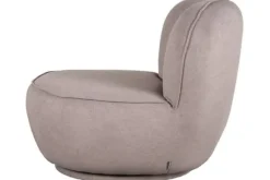 Hot Draaifauteuil Taupe FU-88.013 Bunny Draaifauteuils|Ronde Fauteuils