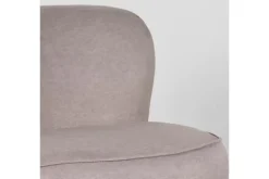 Hot Draaifauteuil Taupe FU-88.013 Bunny Draaifauteuils|Ronde Fauteuils