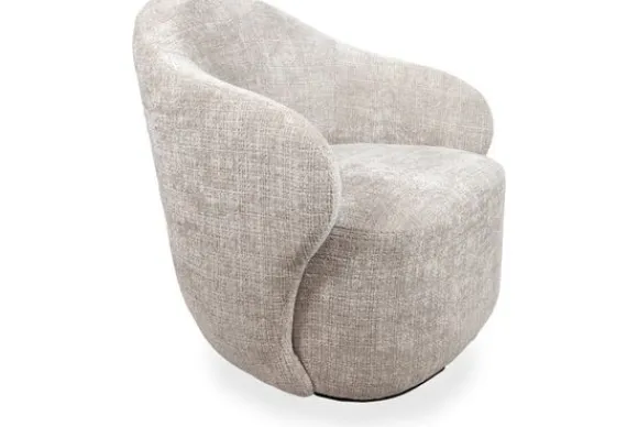 Hot Draaifauteuil Taupe Jimi Draaifauteuils