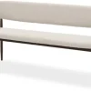 Outlet Eetbank Beige Walnut Kumo Eetbanken