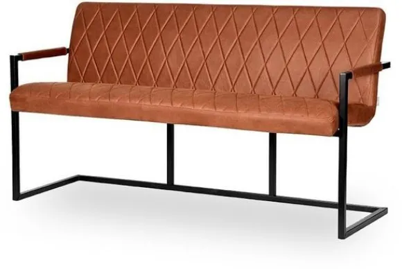 Online Eetkamerbank Cognac UK-30.299 Denmark Eetbanken