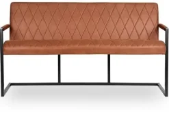 Online Eetkamerbank Cognac UK-30.299 Denmark Eetbanken