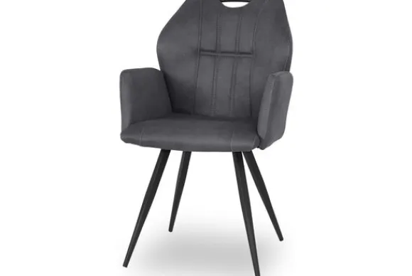 Best Eetkamerstoel - antraciet Ozark Eetkamerstoelen
