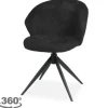 Eetkamerstoel - antraciet Brynn Eetkamerstoelen