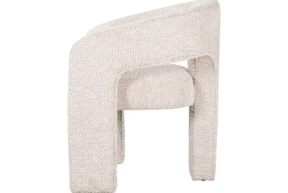 Sale Eetkamerstoel 212116 Be Lovely Cream Belle Eetkamerstoelen