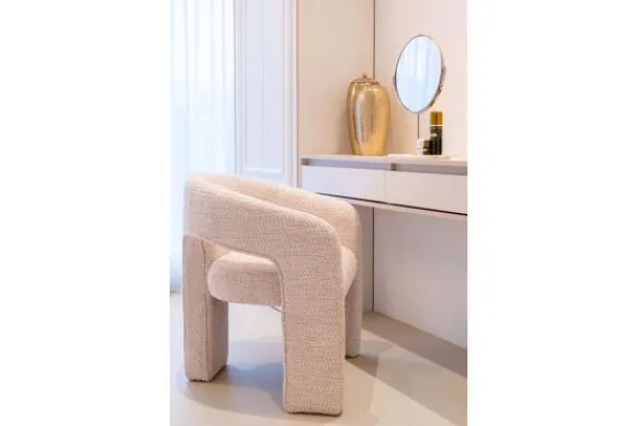Sale Eetkamerstoel 212116 Be Lovely Cream Belle Eetkamerstoelen
