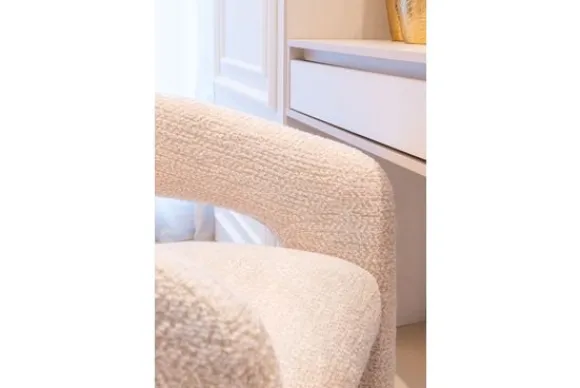 Sale Eetkamerstoel 212116 Be Lovely Cream Belle Eetkamerstoelen