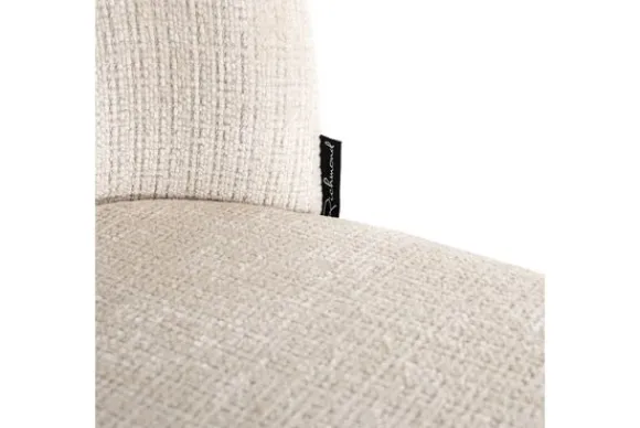 Discount Eetkamerstoel 212339 Beige Chenille Elvi Eetkamerstoelen