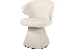 Clearance Eetkamerstoel 212332 Beige Chenille Gatsbi Eetkamerstoelen
