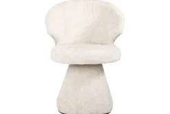 Clearance Eetkamerstoel 212332 Beige Chenille Gatsbi Eetkamerstoelen
