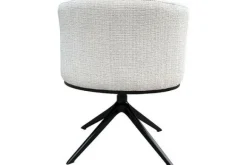 Online Eetkamerstoel 212335 Beige Chenille Cheyenne Eetkamerstoelen